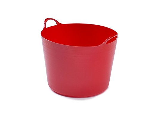 Whitefurze 39L Flexible Tub - Red
