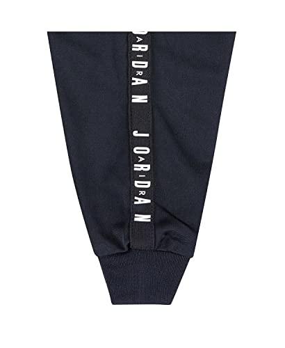 Jordan Boy`s Jumpman Logo Sideline Tape Full Zip Jacket & Pants 2 Piece Tracksuit (Red(85A449-KR5)/Black, 12 Months)3