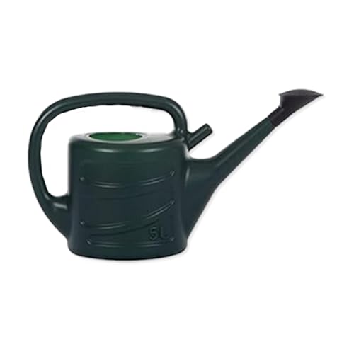ACCURATE Watering Can comes complete with sprinkler rose and is ideal for light watering around your garden. Its compact design allows for easy storage without taking much space -GREEN (5 LITRE)