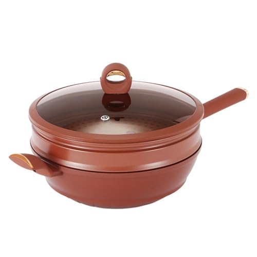 Wok de aleación de titanio con micropresión antiadherente miniatura 1