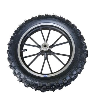 Rueda completa trasera de 10 pulgadas con neumático 2.50-10 Mini Cross Dirt Bike 2-Takt 49 cc