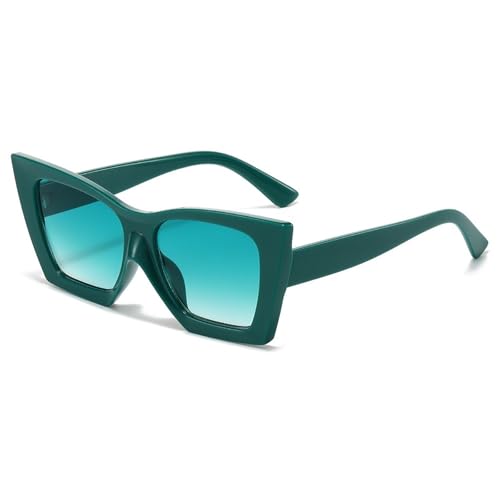 Gafas De Sol Montura Grande For Hombres Y Mujeres, Ideales For Conducir, Vacaciones Al Aire Libre(Green)