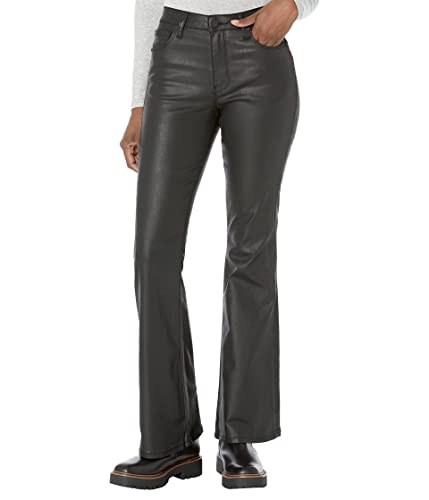 KUT from the Kloth Ana High-Rise Fab Ab Flare-Baby All Over- Coated