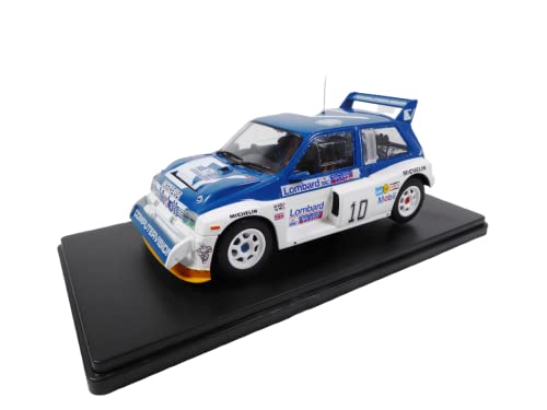 - Miniature car reproduced in 1/24 scale compatible for MG METRO 6R4 POND - RAC Rally GB 1985 - RVQ21