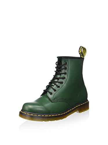 Dr. Martens Dr Martens 1460 Smooth, Unisex-Erwachsene Stiefel, Grün (1460 Smooth 59 Last GREEN), 48 EU