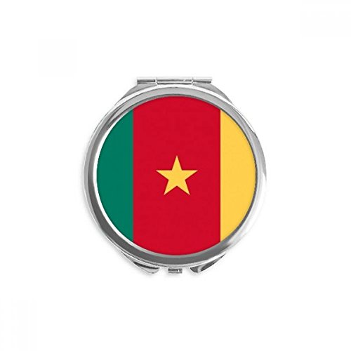 Miroir rond Cameroun maquillage de poche portable et compact africain