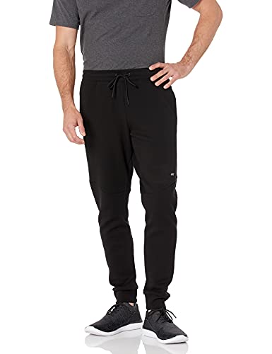 Amazon Essentials Men's Tech Fleece Active Jogger Pant, Black, Small #TOP4