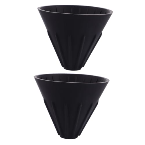 PartyKindom Pcs Extra Large Coffee Filters Coffee Dripper Filter Silicone Funnel Cup Beautiful Appearance Easy to Clean