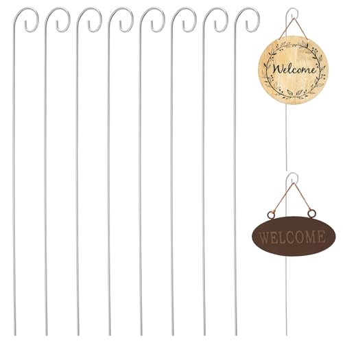 Plaque en métal et crochet de berger pour stabiliser les suspensions lourdes