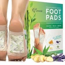 Wipness Natural Detox Foot Patch, Pure Vitality, Pack of 10 Pads