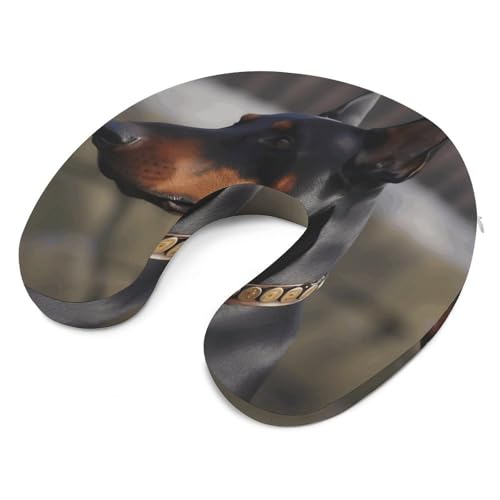 Almohada de espuma viscoelástica U para cuello tamaño único miniatura 6