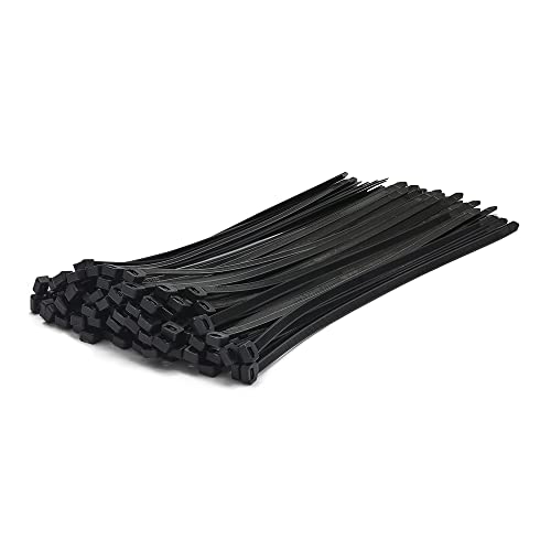 Heavy Duty Nylon Cable Ties 7.2mm Width, Black And White