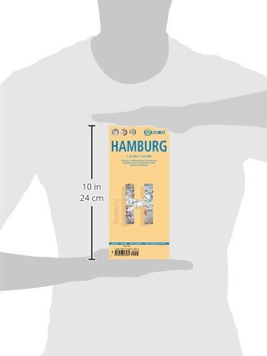 Hamburg. Map 1:10 500 / 1:22 000: Einzelkarten