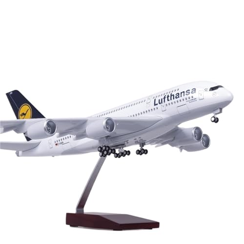 Lufthansa A380 de 45 cm a escala 1/160 ideal para regalar a entusiastas de la aviación
