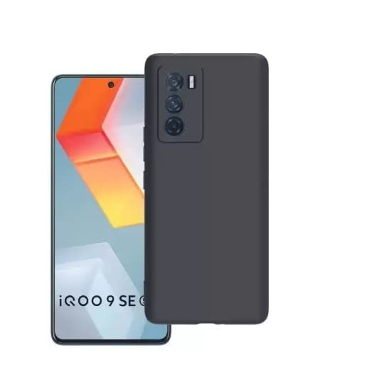 AKSHUD® Compatible with Back Case Cover for iQOO 9 SE 5G (Bumper Flexible Shockproof Camera Protection Cushioned Edges Crystal Clear Mobile Cover) -Black (B09XDRYDYQ) Amazon Price History, Amazon Price Tracker
