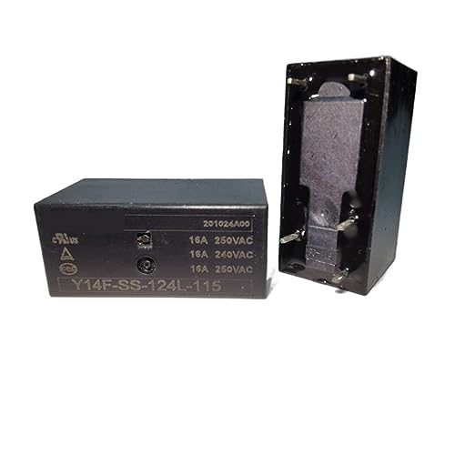Relé electromagnético Y14F-SS-124L-115 interruptor de circuito DC 5 pines para automatización