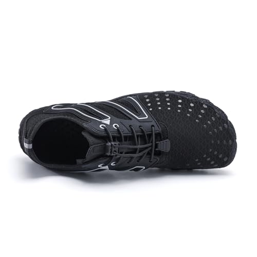 Image of Hiking Barefoot Shoes for Women Men Breathable & Non-Slip Athletic Barefoot Wide Toe Water Shoes Lightweight Perfect for Walking,Running,and Swimming