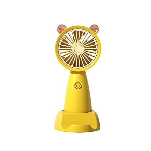 Mini ventilateur portable rechargeable pour lutter contre la chaleur en extérieur avec support