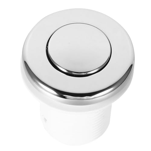 Hoement Interrupteur Bouton-poussoir Pneumatique Air Pratique pour Broyeur Déchets Massage Montage