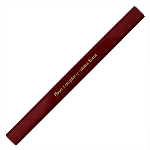 Lápices carpintero EZPENCILS & GIFTS pack 10 rojo miniatura 1