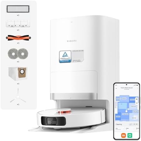 Xiaomi Robot Vacuum X20+, Auto self Cleaning, Self Emptying, Air ...