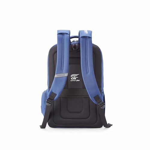 Image of American Tourister Segno 4.0 | 32 Ltrs | 3 Compartments | Bottle Pocket | Ergonomic Padded Back Panel & Shoulder Straps | Executive Backpack | 1 Year International Warranty | Navy