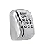 Schlage Electronics MSK 626 Magnetic Stripe (Swipe) Reader Module with Keypad for AD Series, Satin Chrome