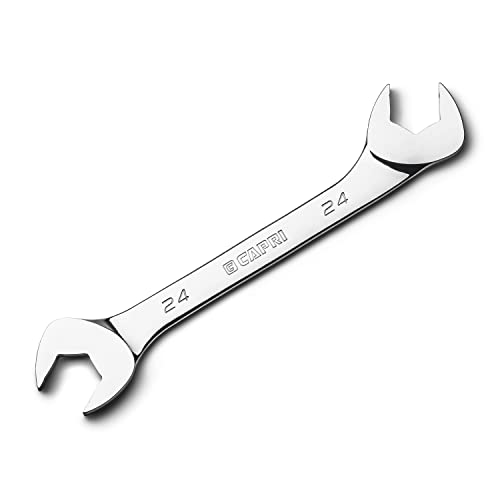 Image of Capri Tools 24 mm Angle Open End Wrench, 30 and 60 angles, Metric
