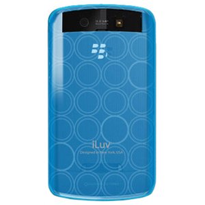 Coque iLuv TPU BlackBerry Storm bleu housse silicone souple portable