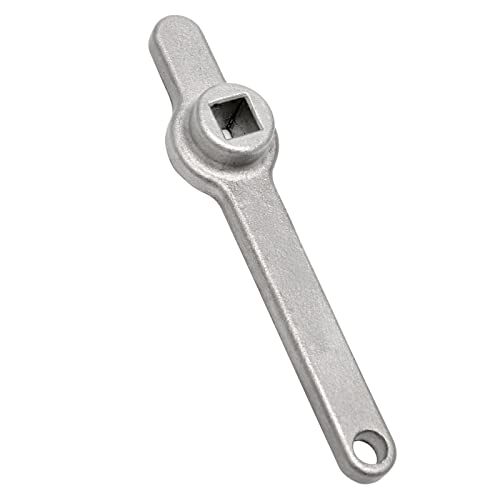 Entlüftungsschlüssel für Heizkörper 1 Stück Edelstahl 5 * 5mm Heizungsschlüssel zum Entlüften, Silber Heizung Vierkantschlüssel, Heizkörper Entlüftungsgriff für die Freisetzung von Gastablettenwasser Cover