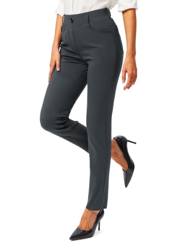 Womens Yoga Dress Pants with Pockets Stretch - image 1