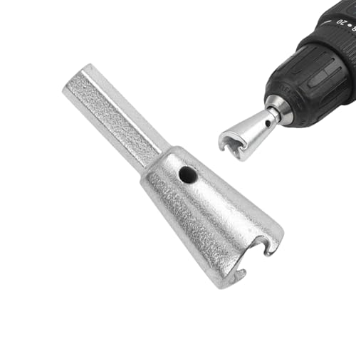 Giratramos para Taladro | Herramienta Conectora De Cables De Acero Inoxidable | Torcedor Ligero de Regletas para Taladro - para Reparaciones Domésticas Mantenimiento de Vehículos y Equipos Industriale