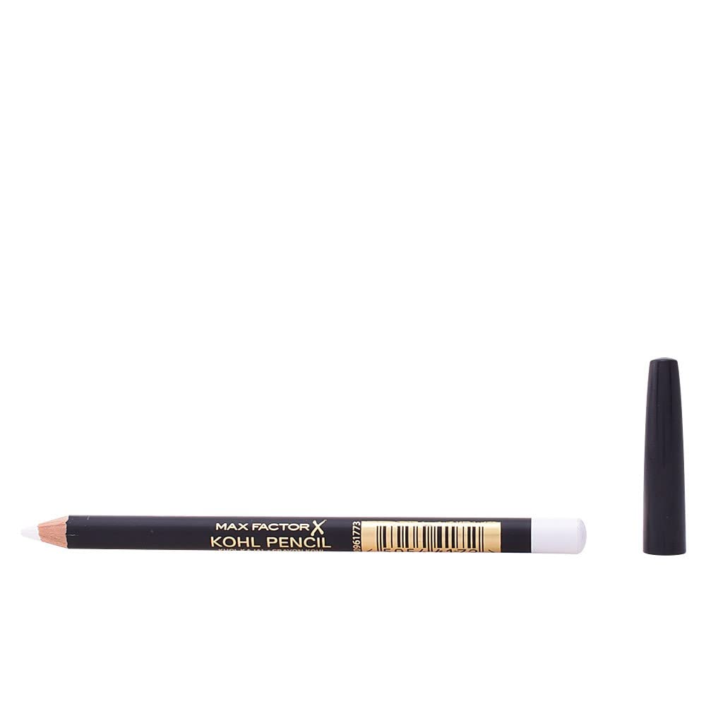 Max Factor Kohl Kajal Liner Automatic Pencil - 010 White For Women 0.01 Oz Eyeliner, Pack of 1