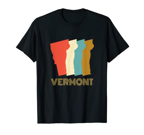 T-shirt vintage Vermont Home State Maglietta