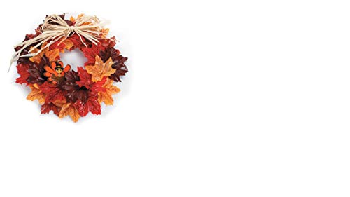 Darice 1620-99 100-Piece Maple Leaf Decor In A Canister, Brown #TOP2