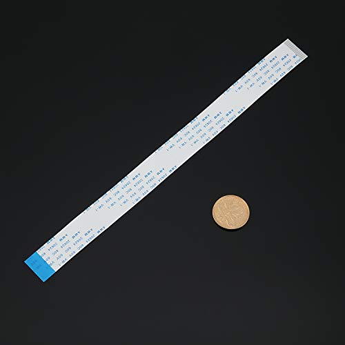 15 Pieces Flexible Ribbon Cable Set, Compatible with Raspberry Pi Camera, Including 3.9 Inch 5.9 Inch 7.87 Inch 9.84 Inch 11.8 Inch 15.74 Inch 19.69 Inch 39.37 Inch for Pi Camera, 6.3 Inch for Pi Zero