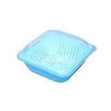 □ Doppelschicht-Design: Der Ablaufkorb ist mit Ablauflöchern für die schnelle Belüftung und die einfache Reinigung ausgelegt.Der untere Lagerkorb kann direkt nach der Reinigung gelagert werden.