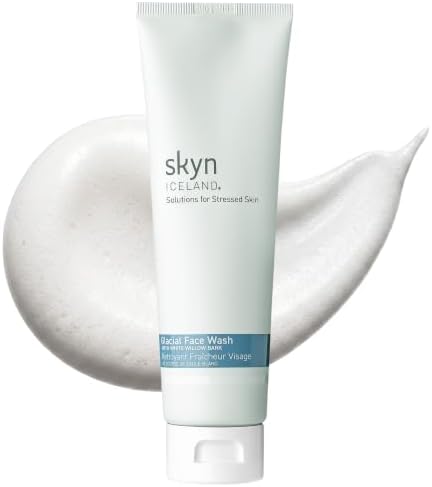 skyn ICELAND Glacial Face Wash Cleanser for Oily & Combination Skin 5 Fl Oz