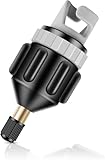 SUP Ventiladapter, Sup Adapter für Kompressor, Luftpumpe Adapter, Luftventiladapter Sup Pumpe, Zubehör für Kanu, Kajak, Aufblasbares Ruderboot, Stand Up Paddle Board