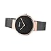 BERING 14531-166 Reloj de cuarzo para mujer con caja de acero inoxidable de 31 mm con acabado en oro rosa y esfera negra Imagen de BERING 14531-166 Reloj de cuarzo para mujer con caja de acero inoxidable de 31 mm con acabado en oro rosa y esfera negra