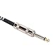 Walfront 6.35mm Guitar Cable Enhanced Noise Suppression for Electric Guitar Bass Microphone Speaker Amplifier Mixer