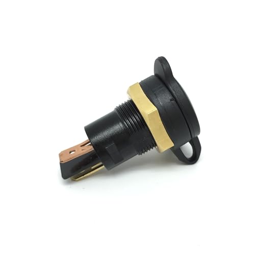 Image of Cliff Top 12-24V Universal Female Din Socket (PC Plastic), Compatible with Hella and Powerlet