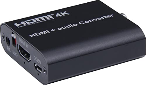 Extracteur audio HDMI 4K PremiumCord boîtier de séparation acoustique haute fidélité