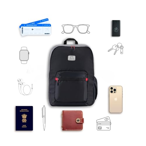 Image of HARISSONS Drifter Foldable Daypack | 18L | Ultra-Lightweight & Packable | PU-Coated Polyester | Travel, Day Trips & Daily Use