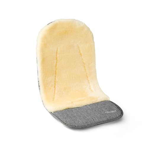 Fellhof Lammfell Einlage Kinderwagen Protecta Sommer/Winter (black-melange)