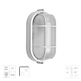 Zoom IMG-2 papillon plafoniera industriale ovale bianca Zoom IMG-2 papillon plafoniera industriale ovale bianca