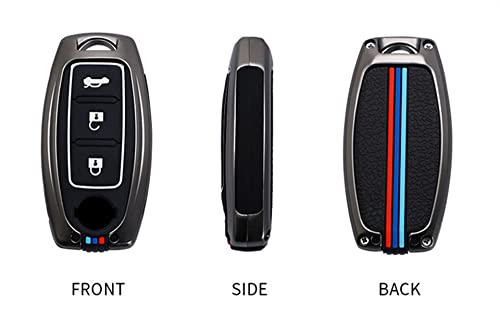 MELTSUN Autosleutel beschermhoes, Fit voor nissan juke leaf micra k12 note patrol qashqai j11 j10 tiida versa x-trail… - Image 7