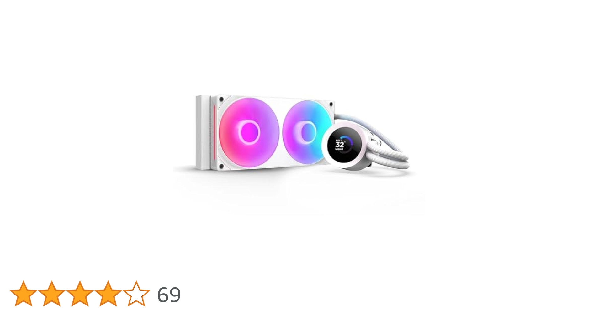 NZXT KRAKEN 240 RGB 白　動作品だけど修理品 NZXT KRAKEN 240 RGB 白 動作品だけど修理品 - メルカリ