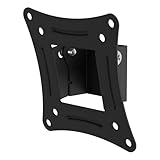 AVF TV & Monitor Mount - Flat & Tilt Wall Bracket - Suitable For Up to 32" Screens & 15kg - Perfect for Small TVs or Gaming PC Monitors - Black - AL110 - Image 1