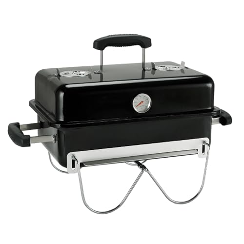 Barbacoa Carbon para Exteriores, Barbacoa Portatil, Ideal para Camping, Senderismo, Picnic y Barbacoa de Mesa(Black)